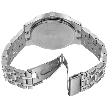 August Steiner Silver-tone Dial Men's Watch AS8174SS