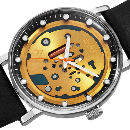 August Steiner Multi-Color Dial Men's Watch AS8183SSB