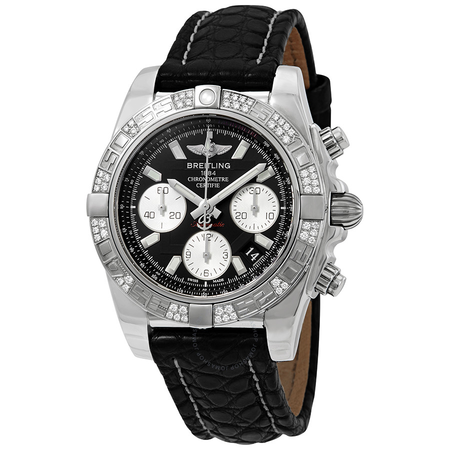 Breitling Chronomat 41 Onyx Black Dial Men's Watch AB0140AA/BA52BKCT