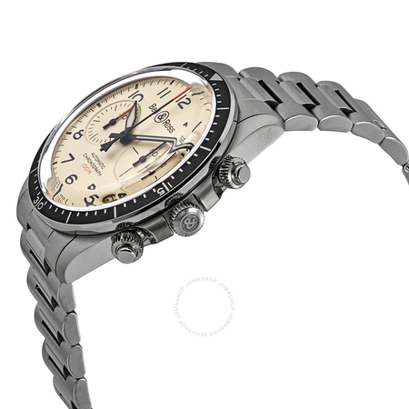 Bell and Ross Chronograph Automatic Men's Watch BRV294-BEI-ST/SST