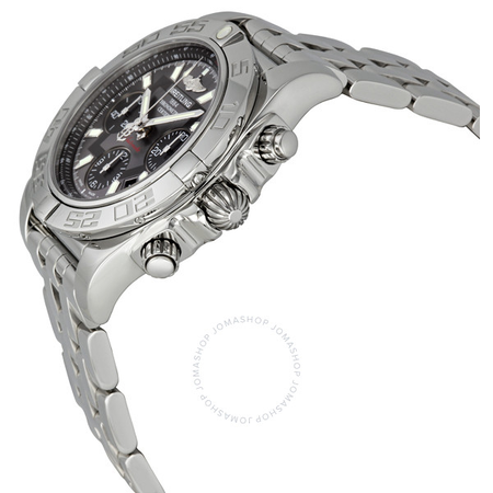 Breitling Chronomat 41 Chronograph Automatic Chronometer Grey Dial Men's Watch AB014012-F554-378A