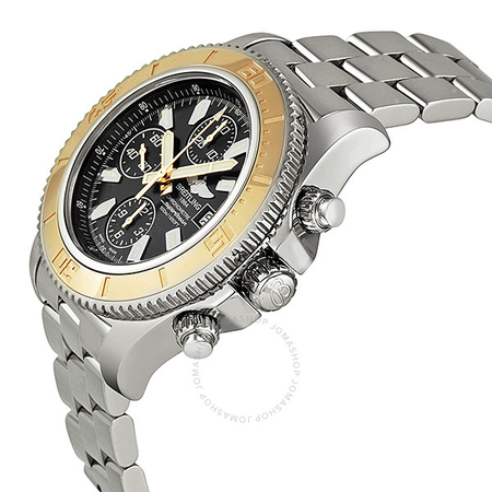 Breitling Superocean Chronograph II Automatic Black Dial Men's Watch C1334112-BA84 C1334112-BA84-163A