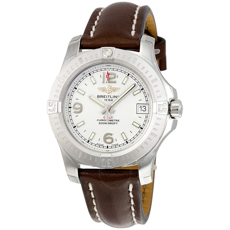 Breitling Colt 36 Silver Dial Ladies Watch A7438911-G803BRLT A7438911-G803-416X-A16BA.1