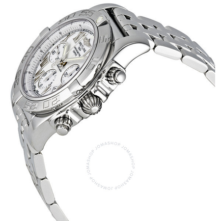 Breitling Chronomat B01 Antarctica White Chronograph Men's Watch AB011011-A690SS AB011011/A690SS