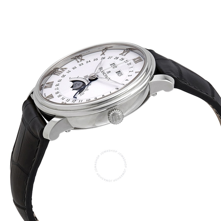 Blancpain Villeret Moonphase Automatic White Dial Men's Watch 6654-1127-55B