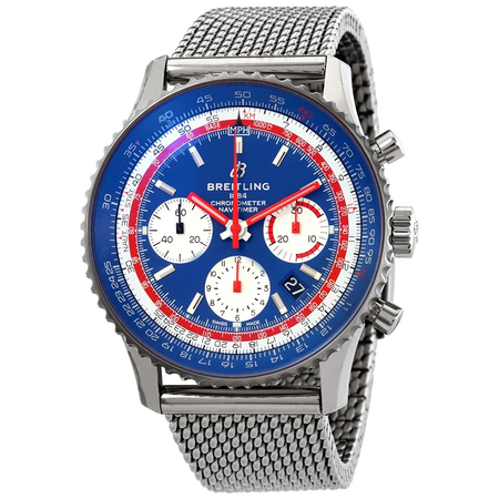 Breitling Navitimer 1 B01 Pan Am Edition Automatic Men's Chronograph Watch AB01212B1C1A1