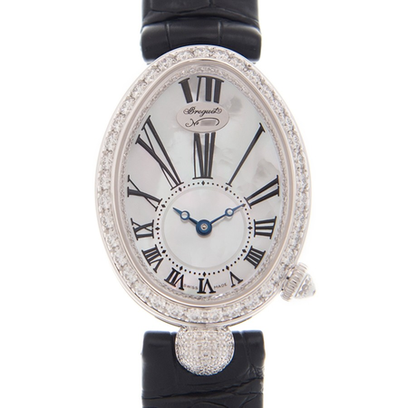 Breguet Reine de Naples Automatic Diamond White Dial Ladies Watch 8928BB/51/944/DD0D