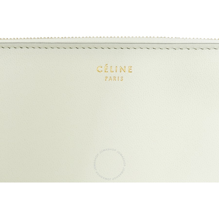 Celine Cabas Bi-color Large Wallet- Green/Red 105013AFF.29JB