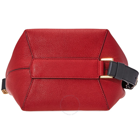 Givenchy GV Bucket Bag in Grained Leather-Red BB502XB05K-620