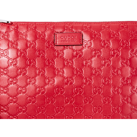 Gucci Signature Soft Men's Bag- Red 473881 DMT1N 6433