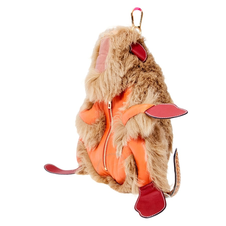 Loewe Monkey Bag Charm- Orange 111.17.010