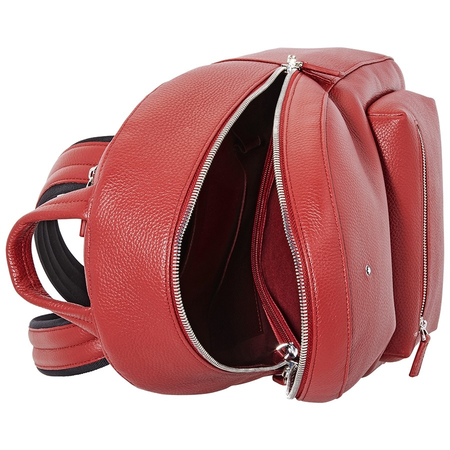 Montblanc Meisterstuck Soft Grain Backpack Small- Red 116958