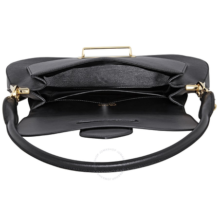 Prada Sidonie leather Shoulder Bag-Black 1BD175 OJO NZVF0002
