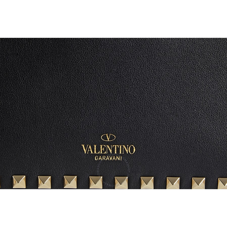 Valentino Small Rockstud Crossbody Bag- Black RW2B0148BOL-0NO