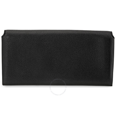 Burberry Two-tone Leather Continental Wallet- Black 4075093