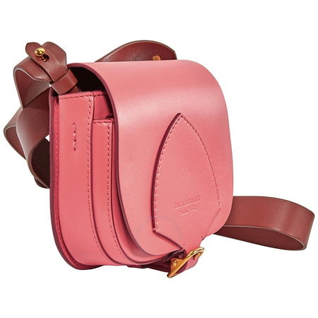 Burberry Ladies Satchel bag Runway Bright Pink Supple Leather Mini Satchel 4070033