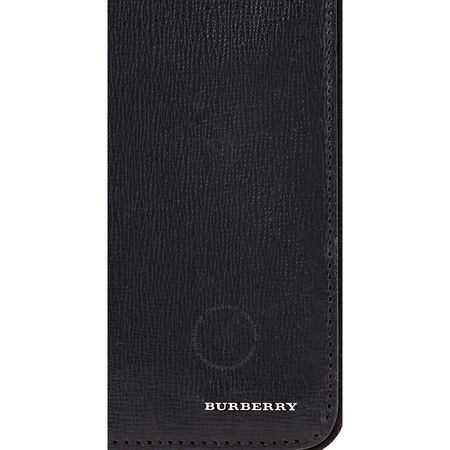 Burberry Men's Travel Organizer Wallet London Leather Wine Reeves 3997598