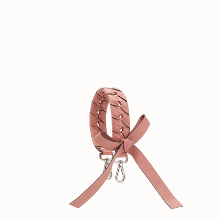 Fendi Ladies Strap U Pink Fd Lther Bow Mini Strap U 8AV105-A20A-F13DO