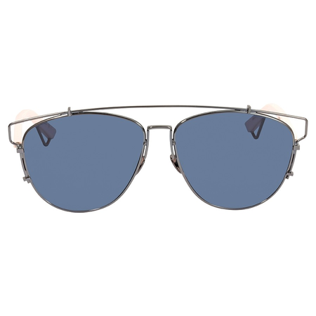 Dior Dark Blue Geometric Ladies Sunglasses DIORTECHNOLOGIC 1UR/A9 57