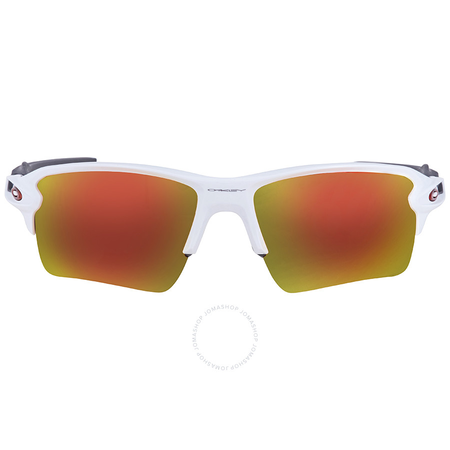 Oakley Flak 2.0 XL Prizm Ruby Rectangular Men's Sunglasses 0OO9188 918893 59 OO9188 918893 59