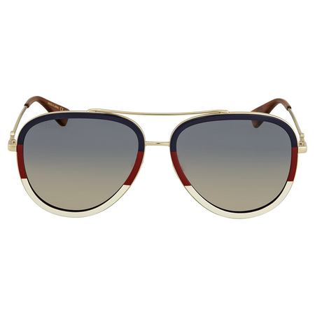 Gucci Aviator Sunglasses GG0062S 013 GG0062S 013 57