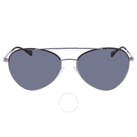 Prada Linea Grey Oval Men's Polarized Sunglasses PR PS50SS 290255 60 PR PS50SS 290255 60