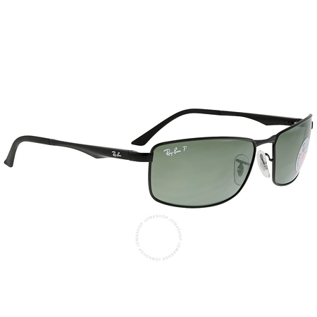 Ray Ban Green Classic G-15 Men's Polarized Sunglasses RB3498 002/9A 61-17 RB3498 002/9A 61-17