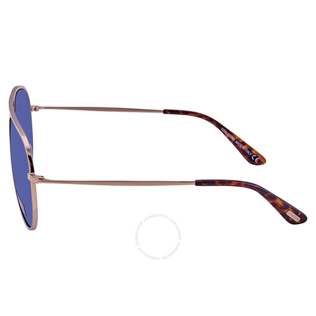 Tom Ford Jason Blue Aviator Men's Sunglasses FT0621-28V
