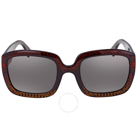 Dior Grey Square Ladies Sunglasses DDIORDCB2M54