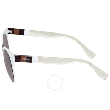 Fendi Cat Eye Grey Shade Sunglasses FF 0080/S E2O\EU