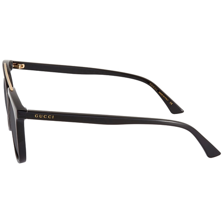 Gucci Gucci Grey Geometric Unisex Sunglasses GG0403S 001 51 GG0403S 001 51
