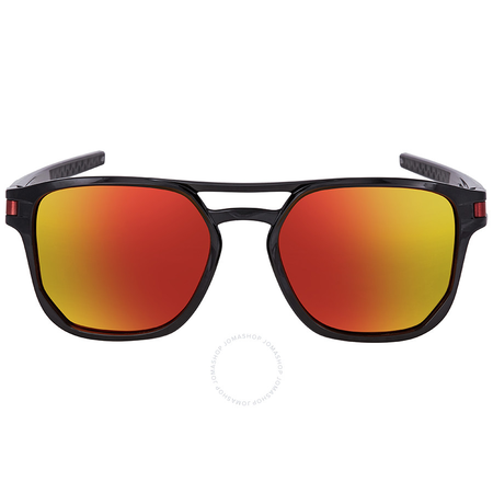Oakley Latch Beta Prizm Ruby Square Men's Sunglasses OO9436 943607 54 OO9436 943607 54
