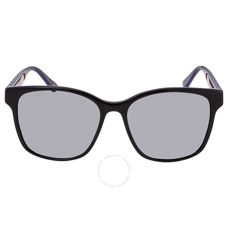 Gucci Gucci Silver Square Unisex Sunglasses GG0417SK00256 GG0417SK00256