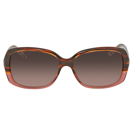 Marc Jacobs Brown Gradient Rectangular Ladies Sunglasses MARC 67/S 002A HA 57