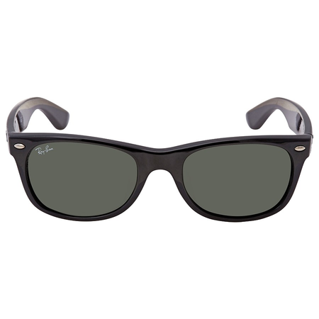 Ray Ban Ray Ban New Wayfarer Classic Crystal Green Sunglasses Men's Sunglasses 0RB2132F90152 0RB2132F90152