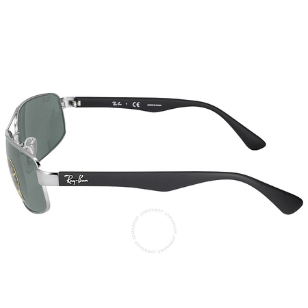 Ray Ban Ray-Ban Active Gunmetal Frame Green Lens Sunglasses RB3445 004 61 RB3445 004 61