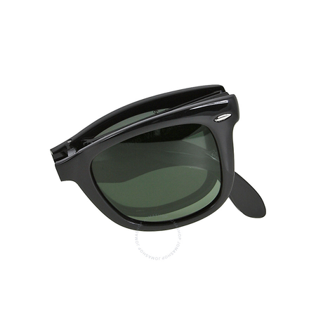 Ray Ban Rayban Folding Wayfarer Black Plastic 50mm Men's Sunglasses RB4105 601/58 50-22