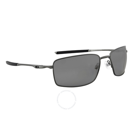 Oakley Square Wire Grey Polarized Men's Sunglasses OO4075-407504-60