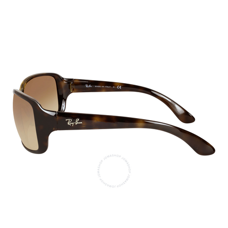 Ray Ban Light Brown Gradient Ladies Sunglasses RB4068 710/51 60-17 RB4068 710/51 60-17