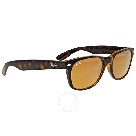 Ray Ban Ray-Ban New Wayfarer Classic Sunglasses - Tortoise/Brown RB2132 710 55 RB2132 710 55-18