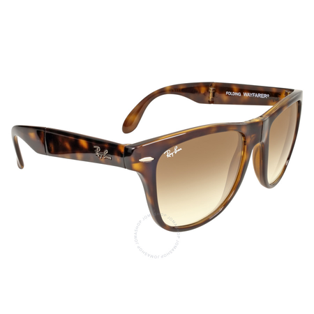 Ray Ban Ray-Ban Wayfarer Tortoise Frame Folding Sunglasses RB4105 710/51 54-20