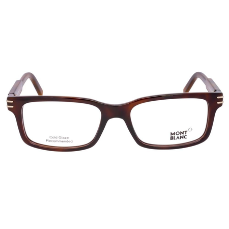 Montblanc Dark Havana Eyeglasses MB0668 052 54