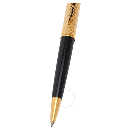 Picasso and Co Black/Gold Plated Ballpoint Pen P966GBFFB
