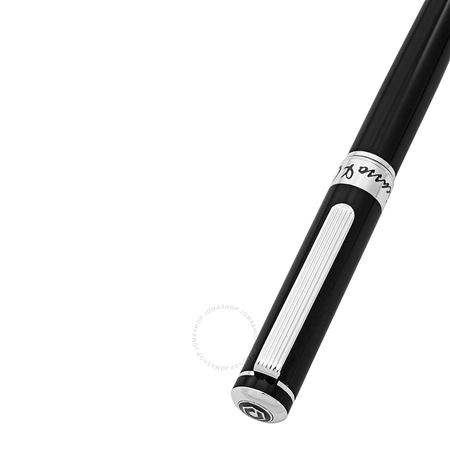 Picasso and Co Rhodium/Black Lacquer Ballpoint Pen PS902BKSB