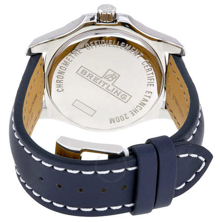 Breitling Colt Blue Dial Blue Leather Men's Watch A7438811-C907BLLT A7438811-C907-105X-A20BA.1