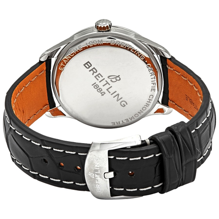 Breitling Premier Automatic Chronometer Silver Dial Men's Watch A37340351G1P2