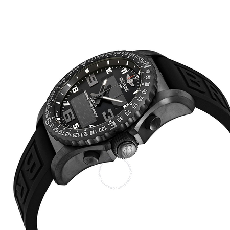 Breitling Cockpit B50 Perpetual Alarm Chronograph Quartz Black Dial Men's Watch VB5010221B1S1