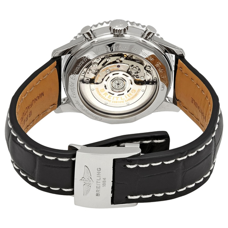 Breitling Navitimer 1 Chronograph Automatic Black Dial Men's Watch AB0121211B1P2