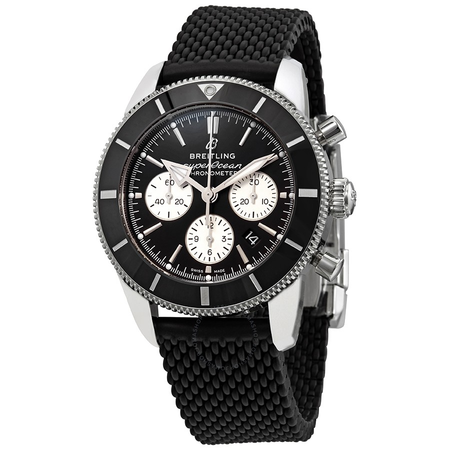 Breitling Superocean Heritage II Chronograph Automatic Chronometer Black Dial Men's Watch AB0162121B1S1
