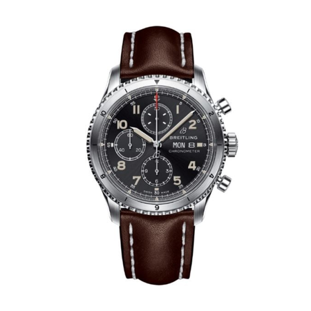 Breitling Aviator 8 Chronograph Automatic Chronometer Black Dial Men's Watch A13316101B1X4